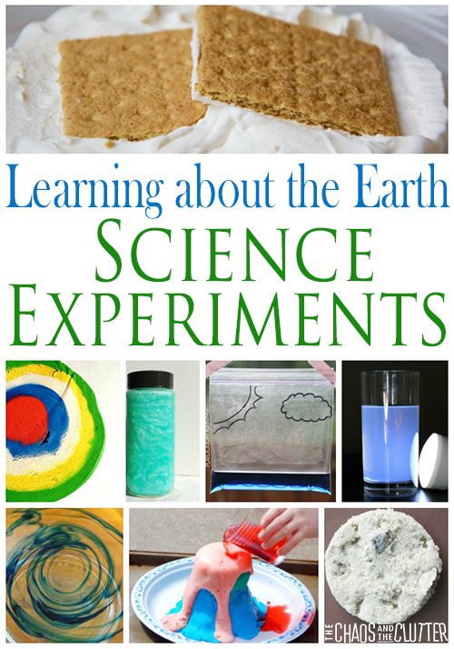 These science experiments make learning about the Earth interesting and fun.