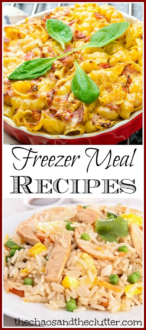 Stock up with these ready-to-cook freezer meal recipes and take the stress out of mealtime. You will love not having to wonder what to make for dinner! #freezermeals #freezermealrecipes #makeahead