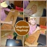 Gingerbread Playdough Station