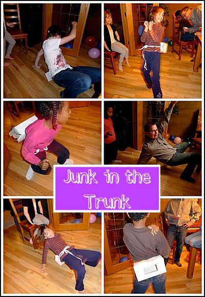 Junk in the Trunk Minute to Win It Game