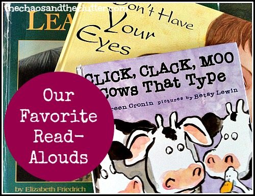 our favourite read-alouds for kids