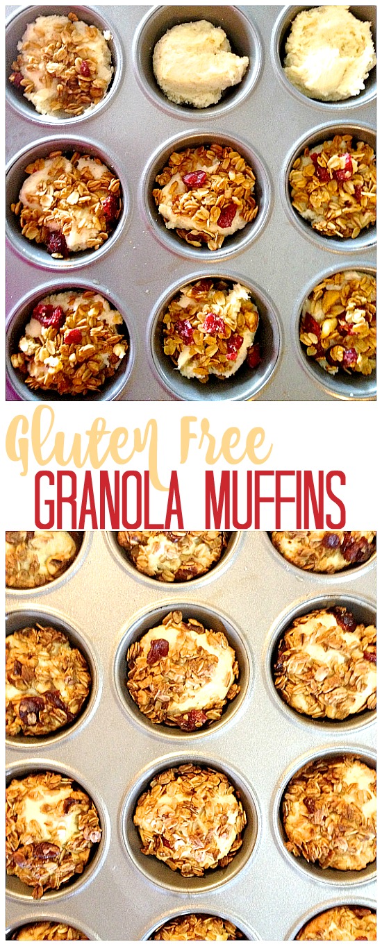 Gluten Free Granola Muffins