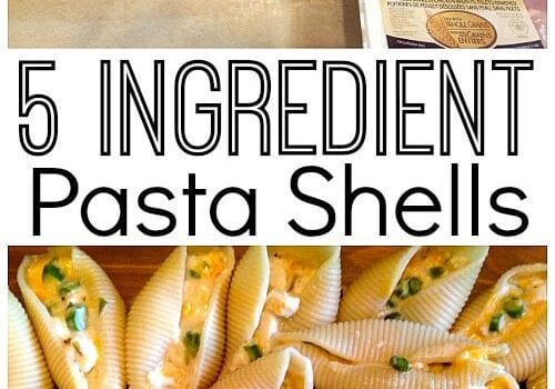 5 Ingredient Pasta Shells