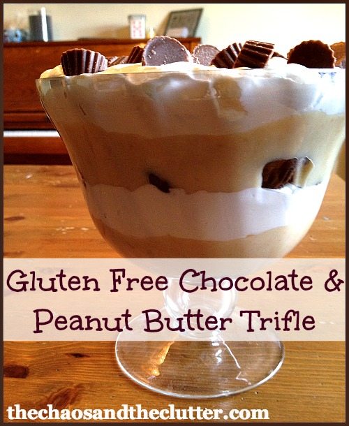 Gluten Free Chocolate & Peanut Butter Trifle