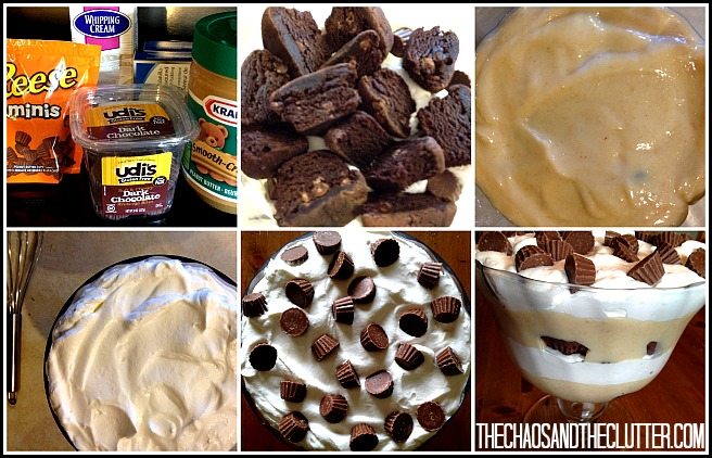 Step by Step Chocolate Peanut Butter Gluten Free Trifle