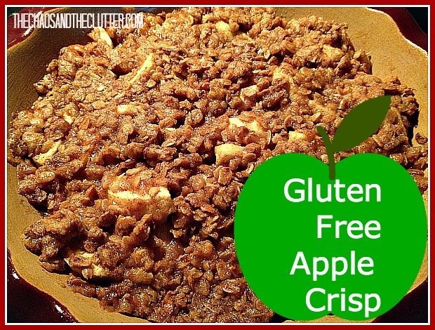 Delicious Gluten Free Apple Crisp