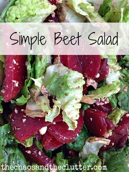 Simple Beet Salad