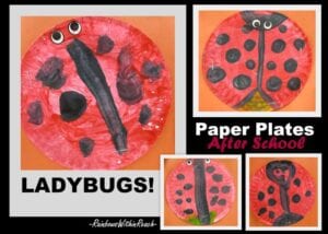 Ladybug Picnic Paper Plates