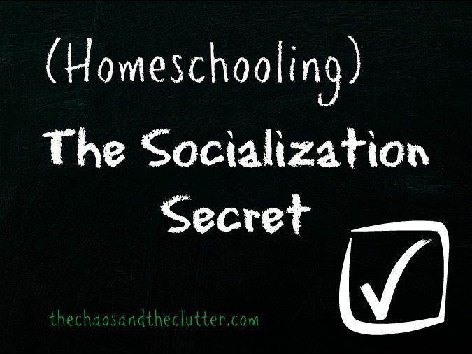 The Socialization Secret