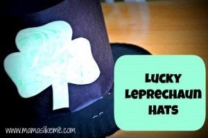 paper plate leprechaun hats