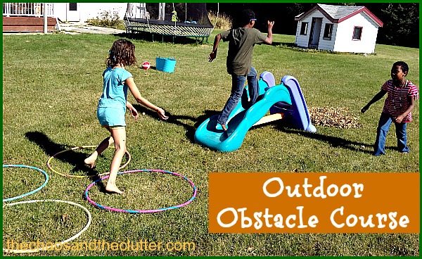 Easy Outdoor Obstacle Course
