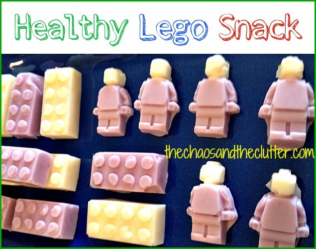 Awesome Lego Snack - healthy and so easy!