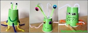 Monsters Cup Craft