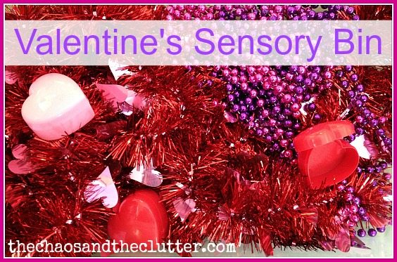 Valentine's Sensory Bin
