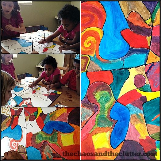 Creating Cubism Art with Kids