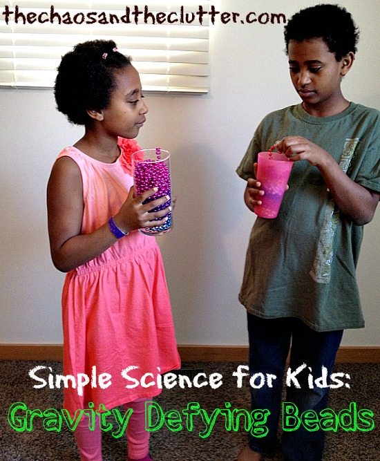 Simple Science for Kids - Gravity Defying Beads