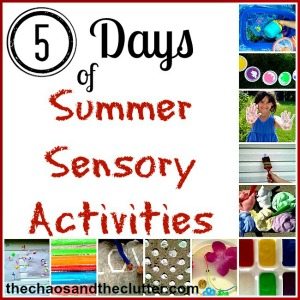 Summer Sensory Activities Series