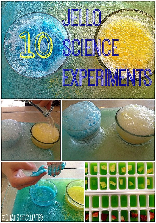 The coolest jello science experiments ever.
