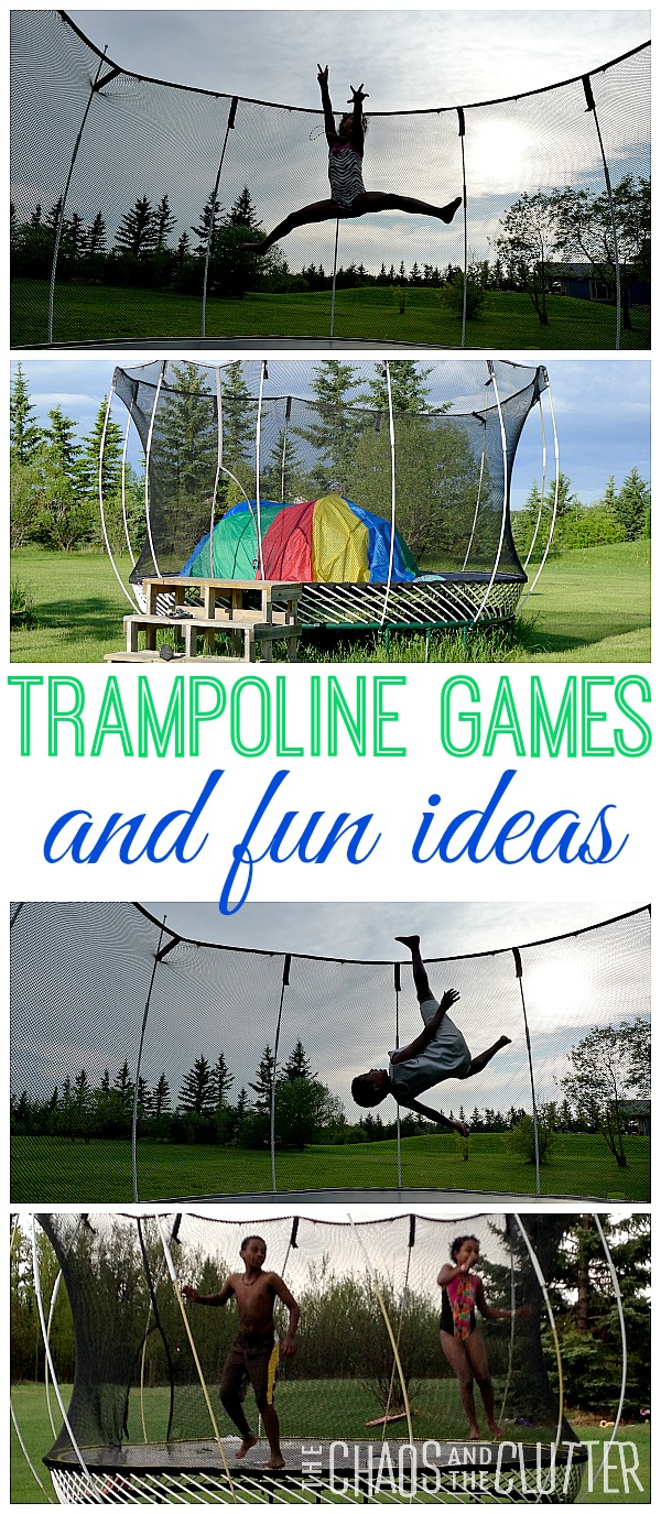 Trampoline Games and fun ideas that will keep the kids happy for hours!