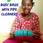 5 Busy Bags with Pipe Cleaners