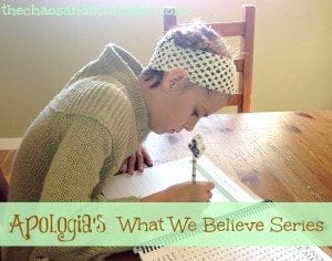 Apologia's What We Believe Series