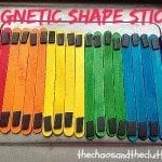Magnetic Shape Sticks Busy Bag