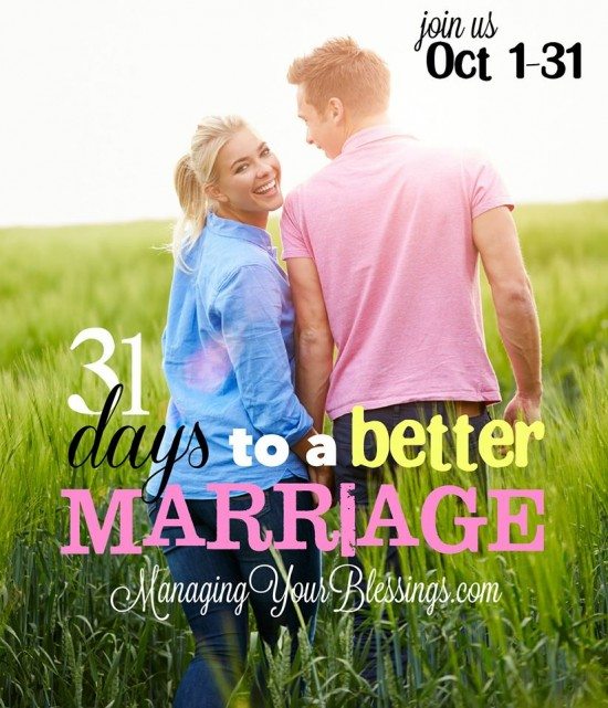 31 Days to a Better Marriage