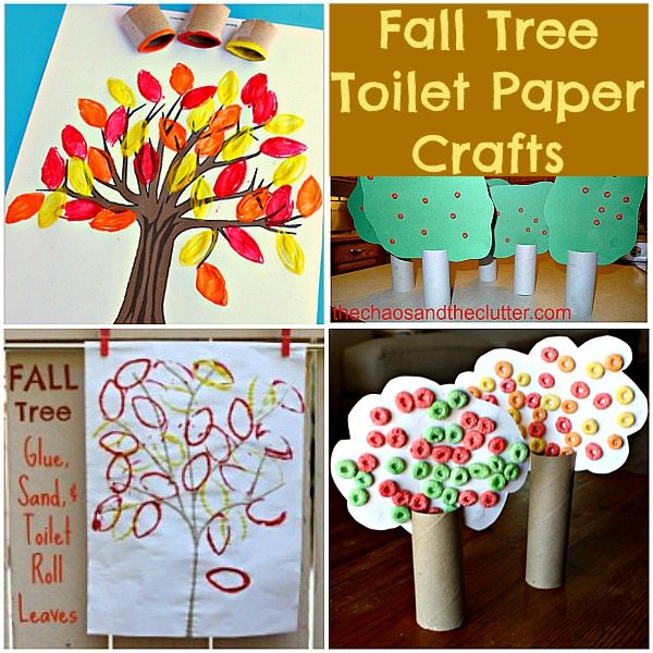 Fall Tree Toilet Paper Crafts