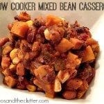 Slow Cooker Mixed Bean Casserole