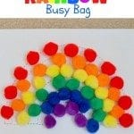 PomPom Rainbow Busy Bag
