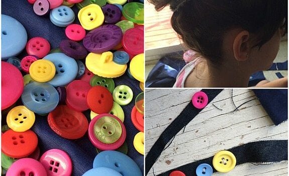 button hair ties