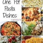 12 One Pot Pasta Dishes