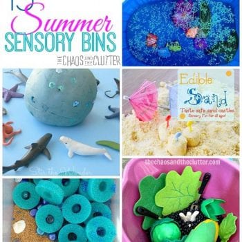 15 Summer Sensory Bins