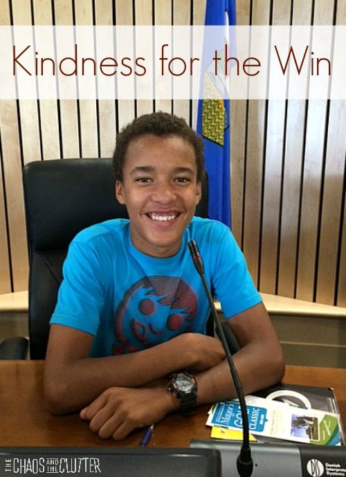 Kindness for the Win (a story of love overcoming hatred)