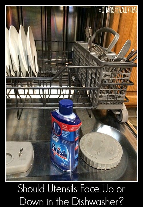 Should Utensils Face Up or Down in the Dishwasher?