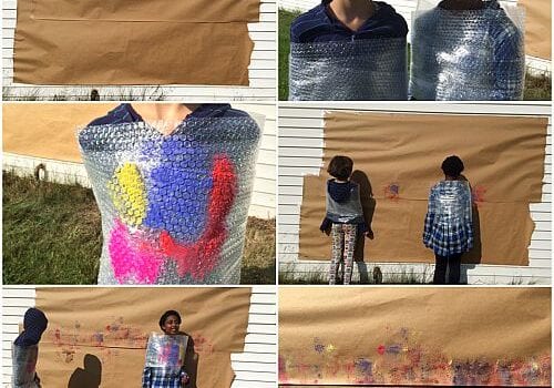 Bubble Paint Body Slam