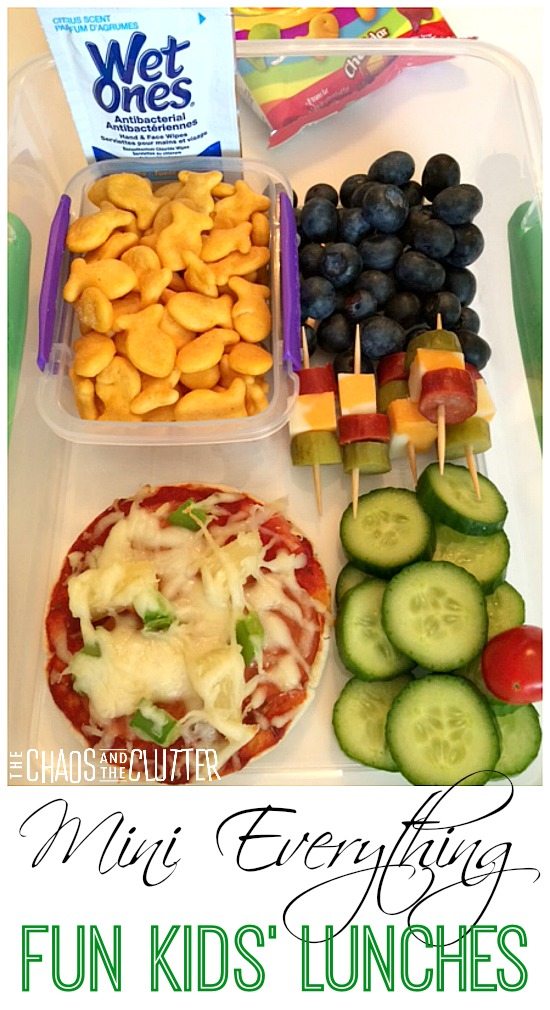 Mini Everything: another way to make kids' lunches more fun