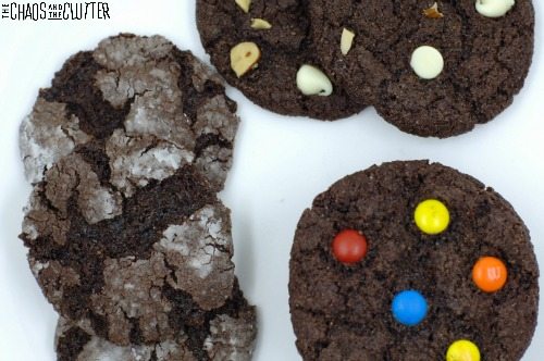 Make life easier. Make 3 types of gluten free cookies using one cake box. Gluten free baking doesn't have to be complicated!