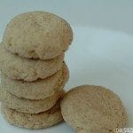 Eggnog Snickerdoodle Cookies