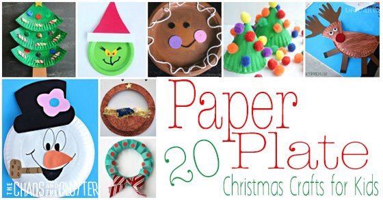 Paper Plate Christmas Crafts