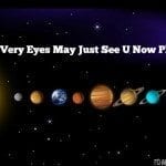 Mnemonic for learning the order of the planets