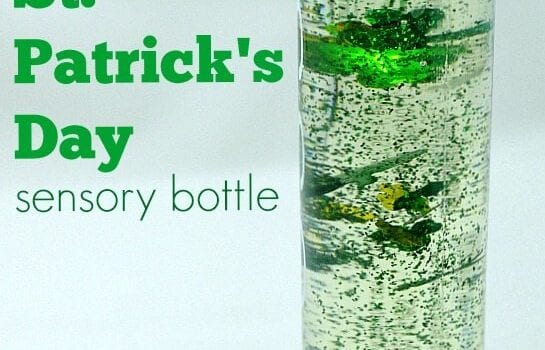 St. Patrick's Day Sensory Bottle
