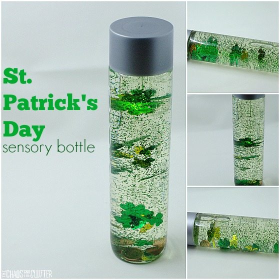 St. Patrick's Day Sensory Bottle sq.
