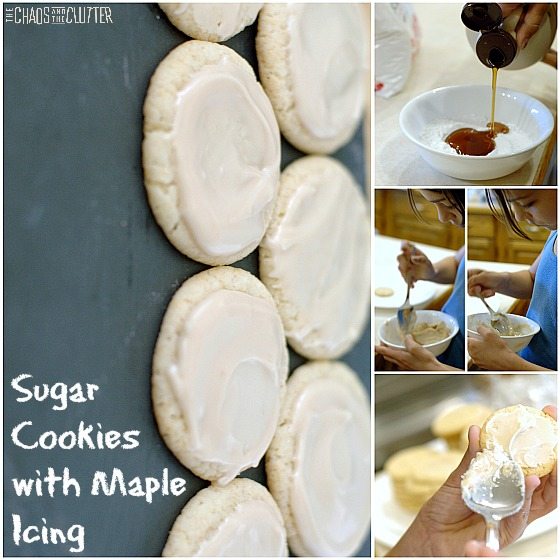 Sugar Cookies with Maple Icing square