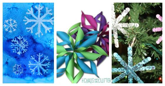 Snowflake Crafts and Activities for Kids