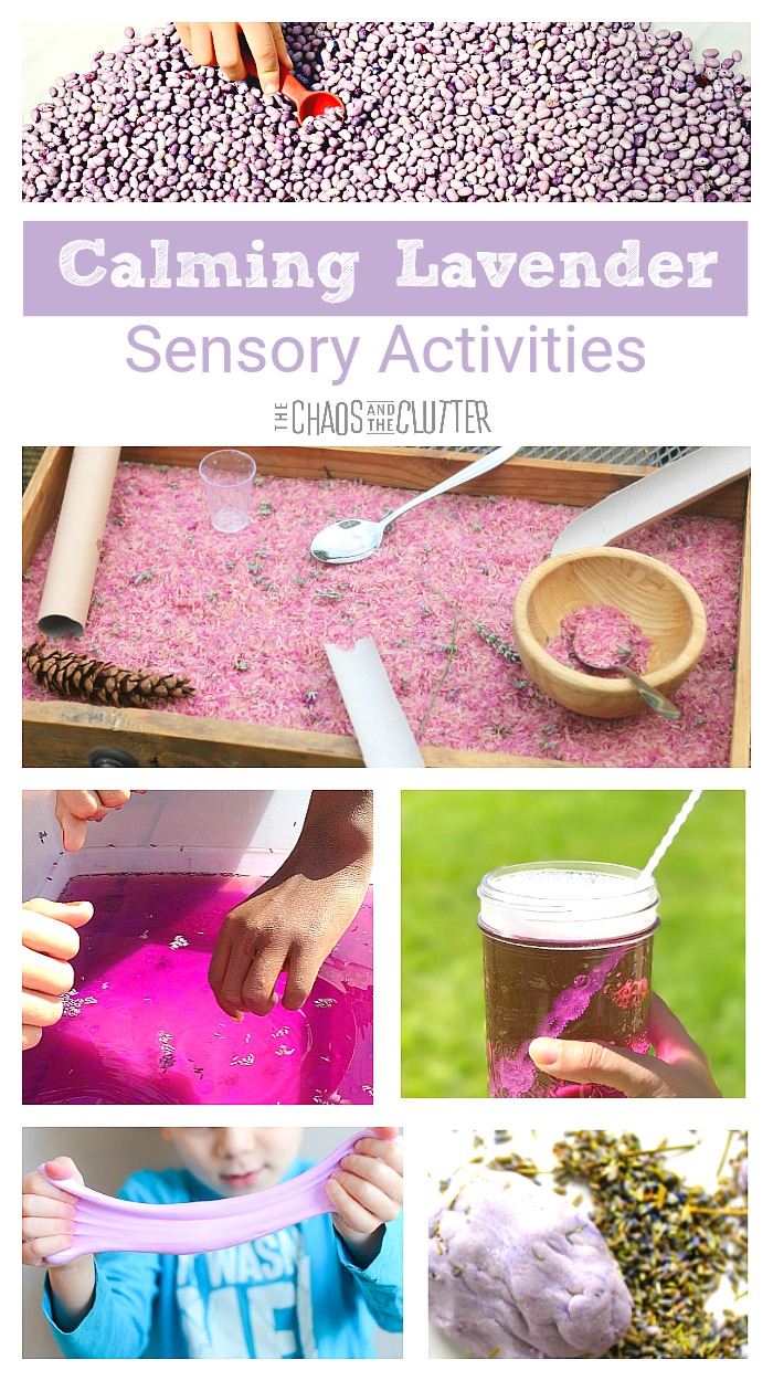 In this post, we share some wonderful  Calming Lavender Sensory Activities that are sure to hit the spot!