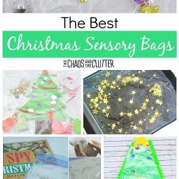 The Best Christmas Sensory Bags #sensory #sensoryplay