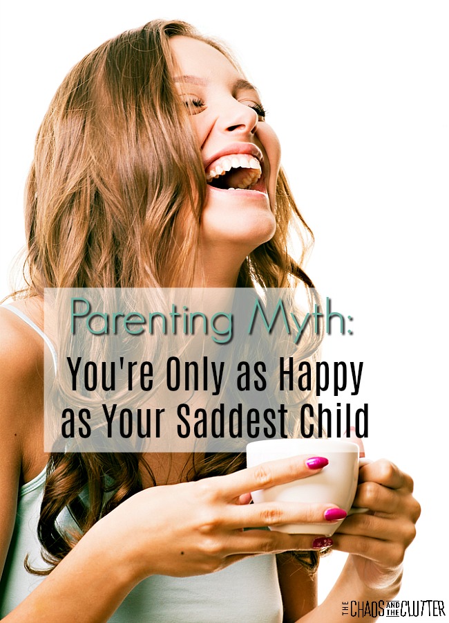 Parenting Myth: You're Only as Happy as Your Saddest Child #parenting #specialneeds #parentingtips #kbn