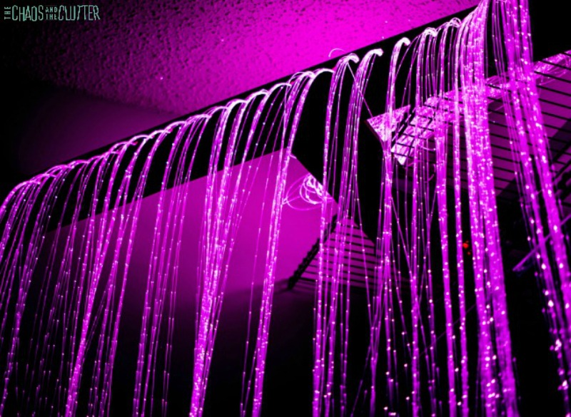 fibre optic lights curtain